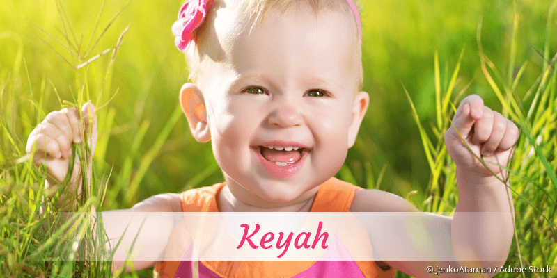 Baby mit Namen Keyah