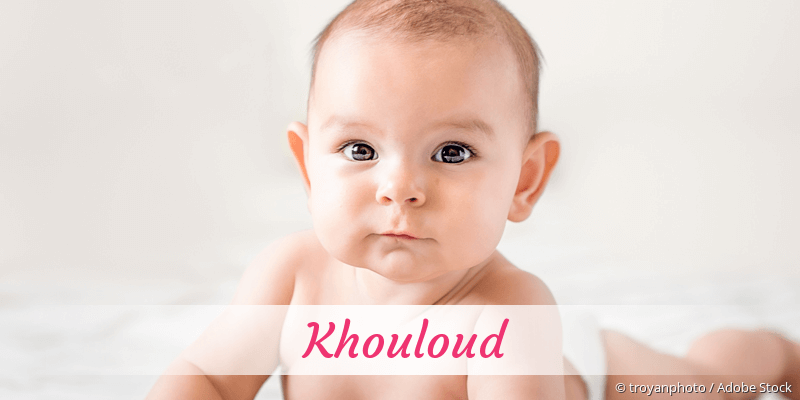 Baby mit Namen Khouloud