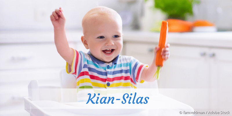 Baby mit Namen Kian-Silas