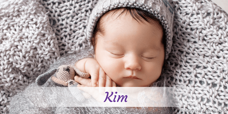 Baby mit Namen Kim