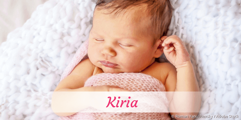 Baby mit Namen Kiria