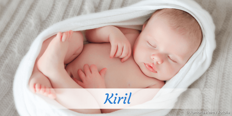 Baby mit Namen Kiril