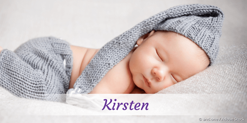 Baby mit Namen Kirsten