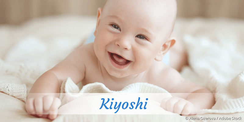 Baby mit Namen Kiyoshi