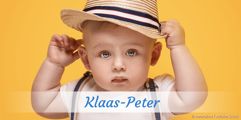 Baby mit Namen Klaas-Peter