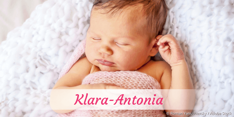 Baby mit Namen Klara-Antonia