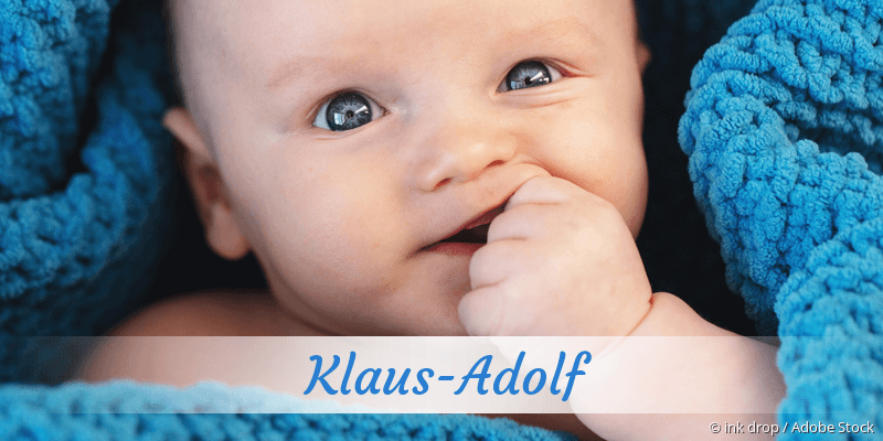 Baby mit Namen Klaus-Adolf
