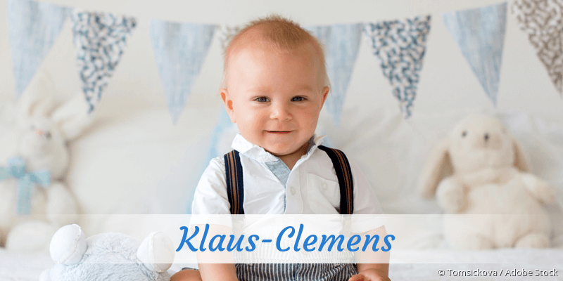 Baby mit Namen Klaus-Clemens