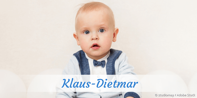 Baby mit Namen Klaus-Dietmar