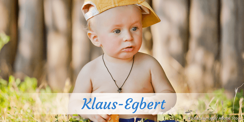Baby mit Namen Klaus-Egbert