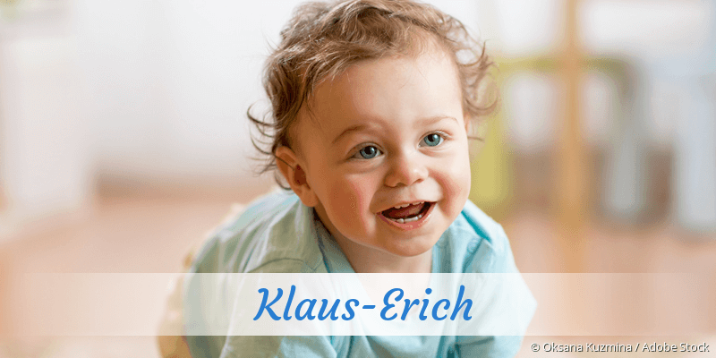 Baby mit Namen Klaus-Erich