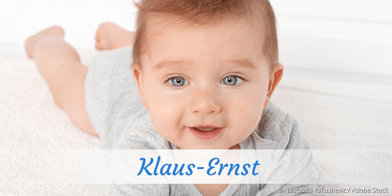 Baby mit Namen Klaus-Ernst