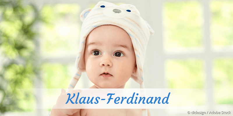 Baby mit Namen Klaus-Ferdinand