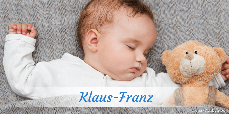 Baby mit Namen Klaus-Franz