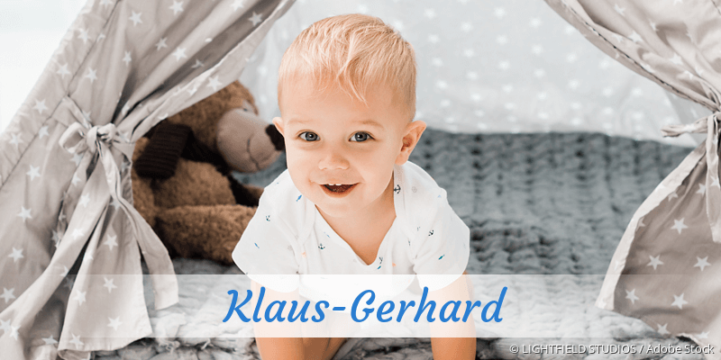 Baby mit Namen Klaus-Gerhard