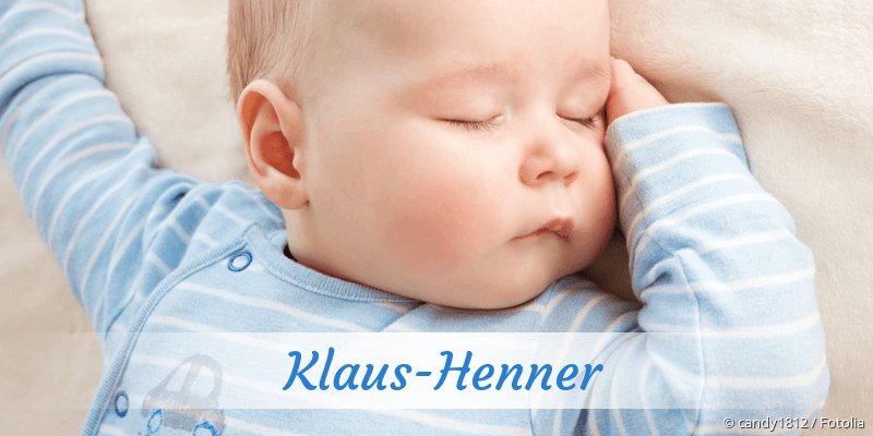 Baby mit Namen Klaus-Henner