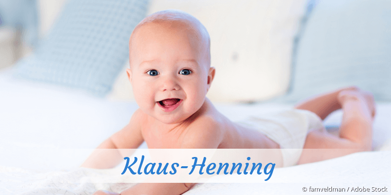 Baby mit Namen Klaus-Henning