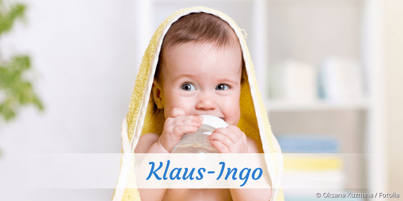 Baby mit Namen Klaus-Ingo