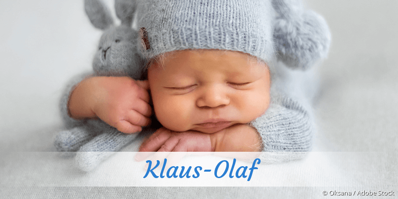 Baby mit Namen Klaus-Olaf