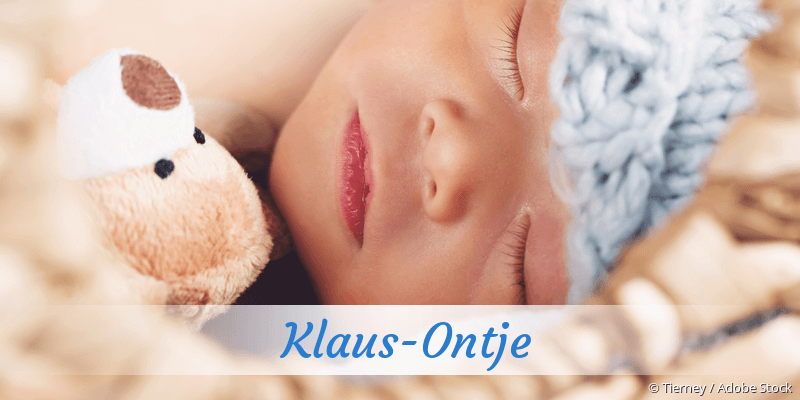 Baby mit Namen Klaus-Ontje