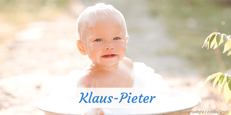 Baby mit Namen Klaus-Pieter