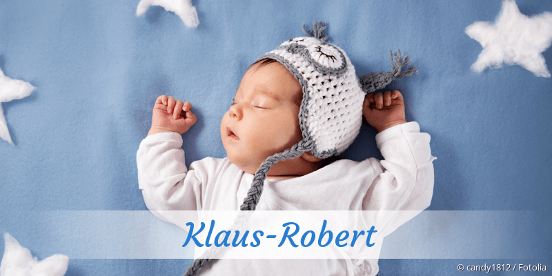 Baby mit Namen Klaus-Robert