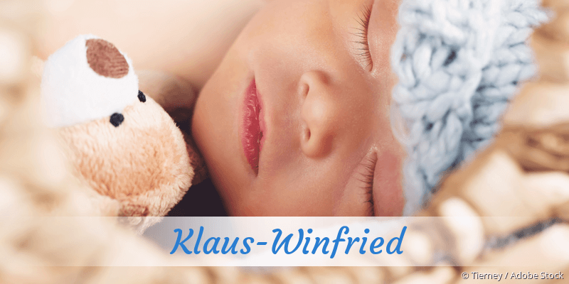 Baby mit Namen Klaus-Winfried