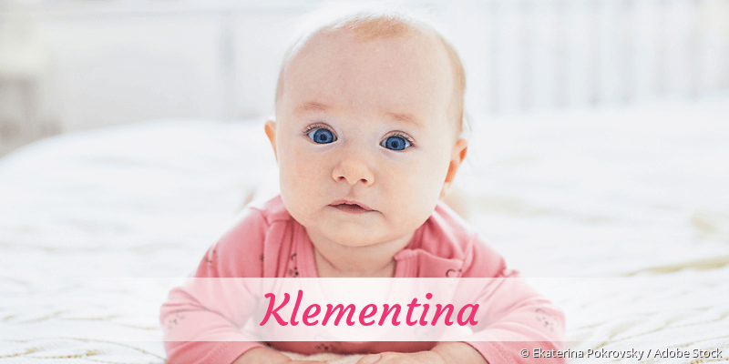 Baby mit Namen Klementina