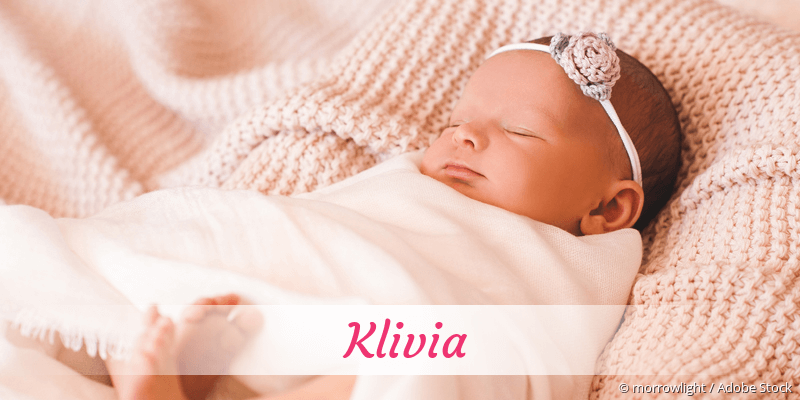 Baby mit Namen Klivia