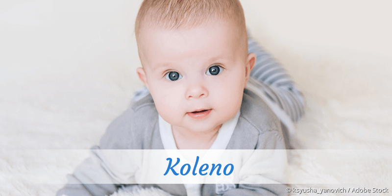 Baby mit Namen Koleno