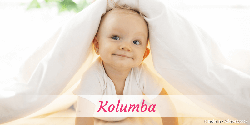 Baby mit Namen Kolumba