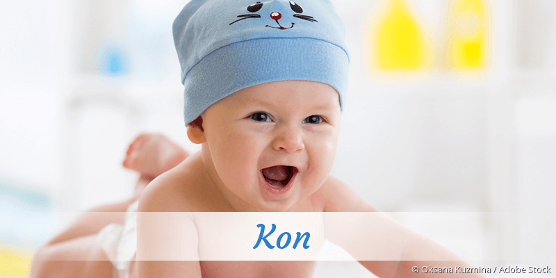 Baby mit Namen Kon
