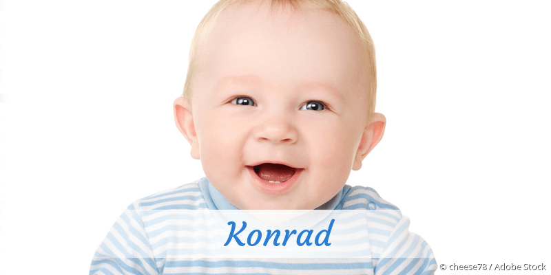 Baby mit Namen Konrad