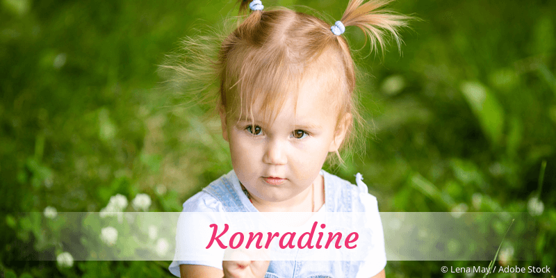 Baby mit Namen Konradine