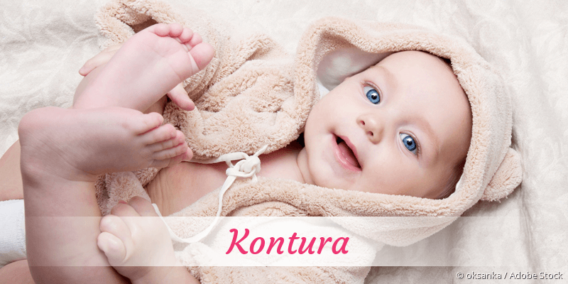 Baby mit Namen Kontura