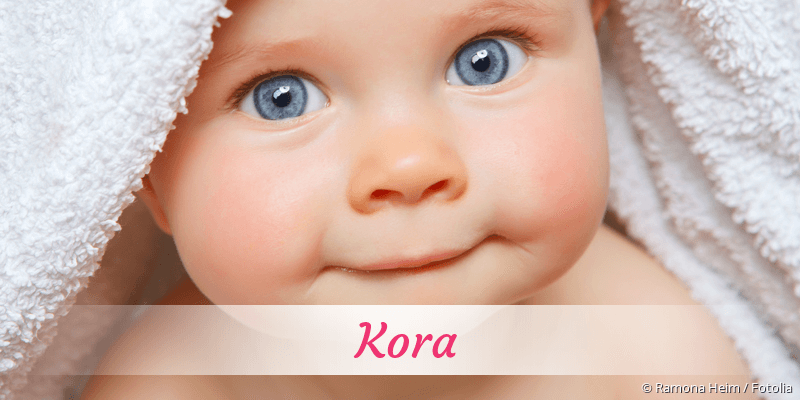Baby mit Namen Kora