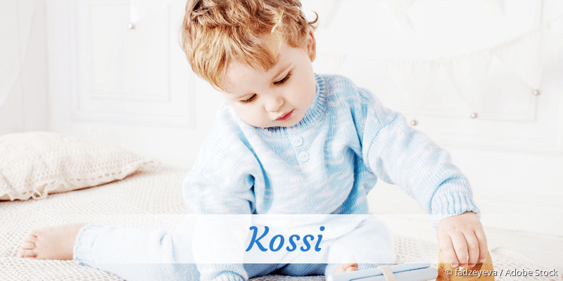 Baby mit Namen Kossi