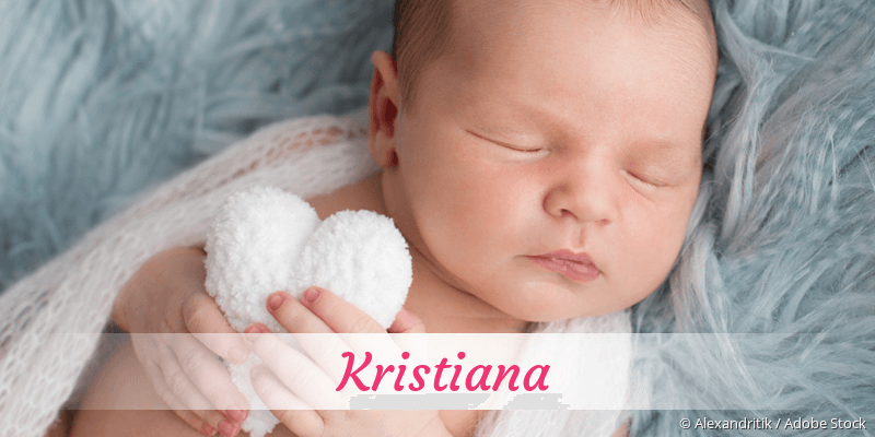 Baby mit Namen Kristiana