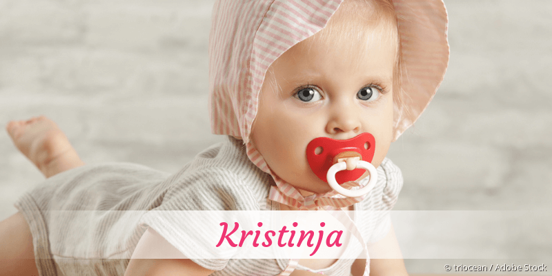 Baby mit Namen Kristinja