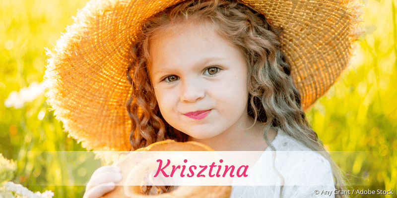 Baby mit Namen Krisztina