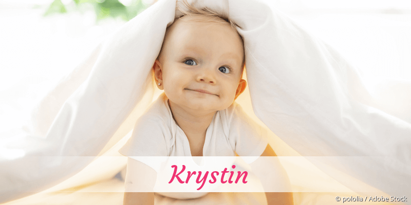 Baby mit Namen Krystin