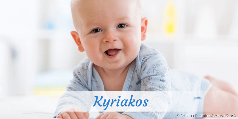 Baby mit Namen Kyriakos