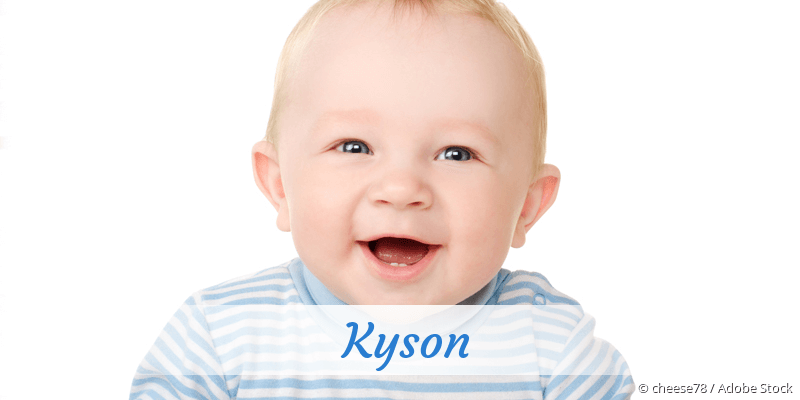 Baby mit Namen Kyson