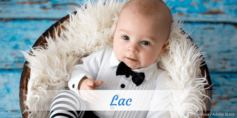 Baby mit Namen Lac