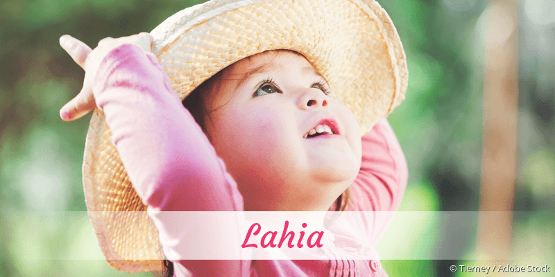 Baby mit Namen Lahia