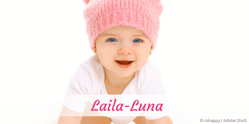 Baby mit Namen Laila-Luna