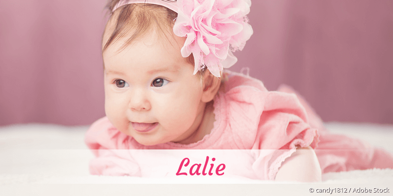 Baby mit Namen Lalie