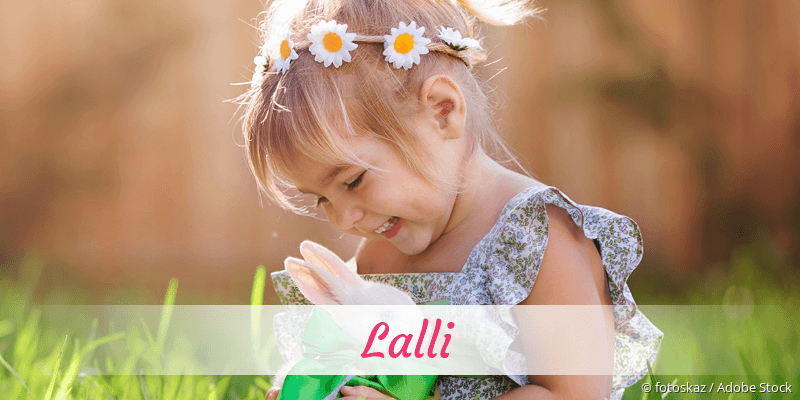 Baby mit Namen Lalli