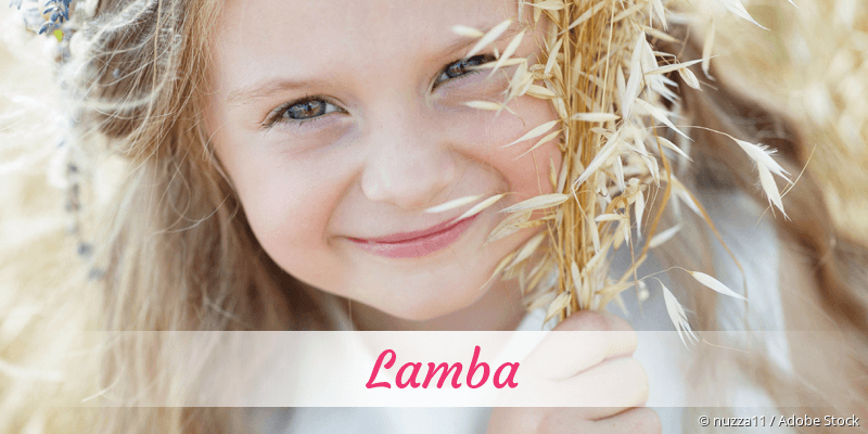 Baby mit Namen Lamba