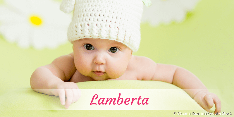 Baby mit Namen Lamberta